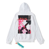 Off-White Black Abstract Arrow Hoodie